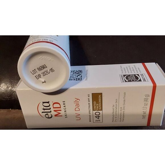 BNIB~Elta MD UV Daily SPF40 Tinted Face Sunscreen Moisturizer~1.7 FL. Oz. - Picture 1 of 7